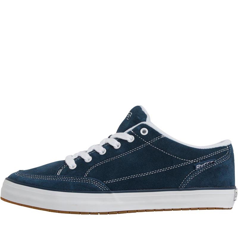 Buy DuFFS Mens Suede Skate Shoes Slate