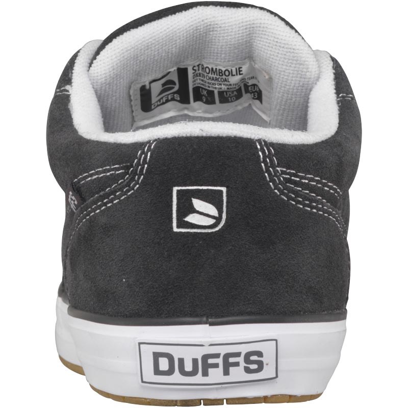 Buy DuFFS Mens Strombolie Suede Shoes Charcoal