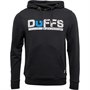 DuFFS Męskie Bluza z Kapturem Czarny