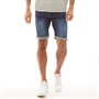 Duck And Cover Mens Zeki Shorts Dark Wash