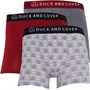 Duck and Cover Boxer Stamper Boxer Homme Rouge