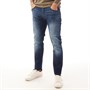 Duck And Cover Herre Maylead Sim Fit Jeans Mørk Vask