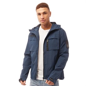 Buy Duck And Cover Mens Burnett Jacket Dress Blue