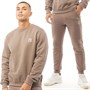 Duck and Cover Survêtement de Jogging Duck And Cover Felaweres Homme Marron Délavé