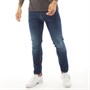 Duck and Cover Herre Duck And Cover Overburg Tapered Jeans Mørkvasket Denim