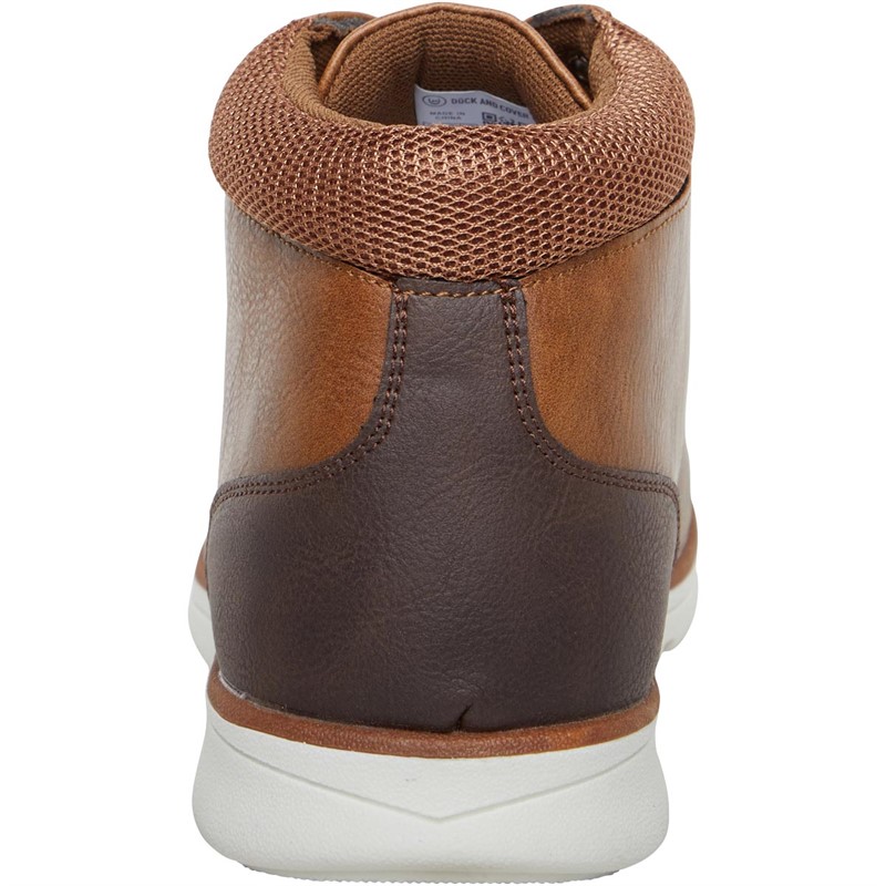 Duck and Cover Mens Gramous Chukka Boots Tan/Brown