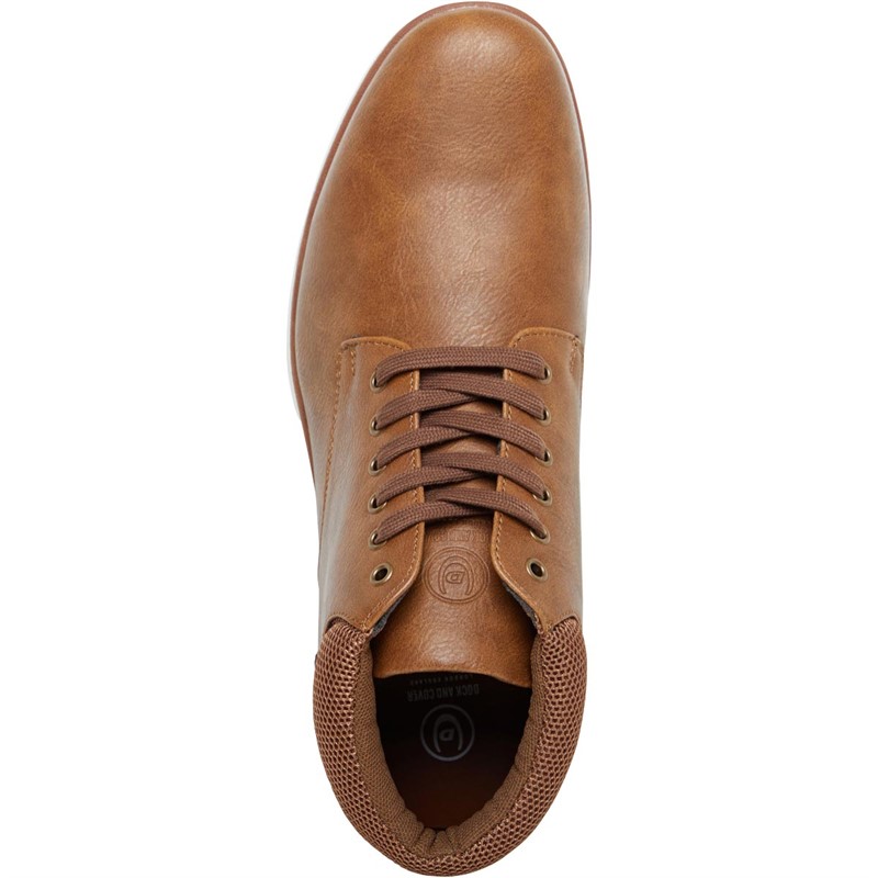 Duck and Cover Mens Gramous Chukka Boots Tan/Brown