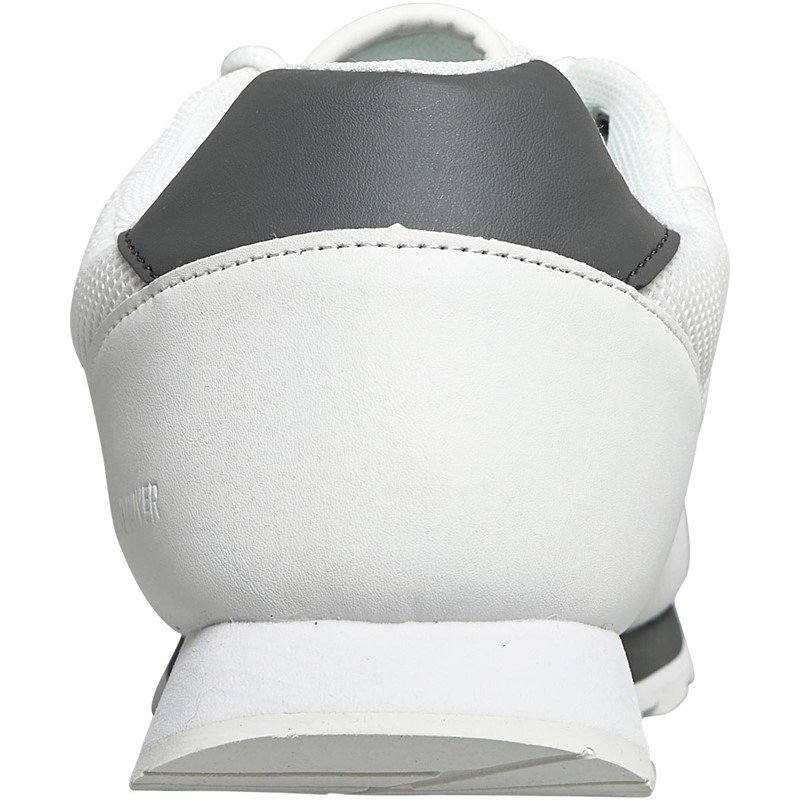 Duck And Cover Mens Cashfare Trainers White