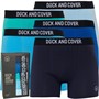 Duck And Cover Mens Chiller Five Pack Boxer Shorts Assorted