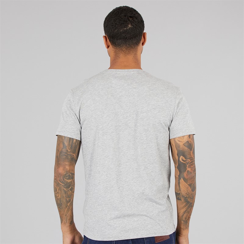 Duck and Cover Mens Corsure Five Pack T-Shirts White/Black/Red/Grey Marl/Khaki