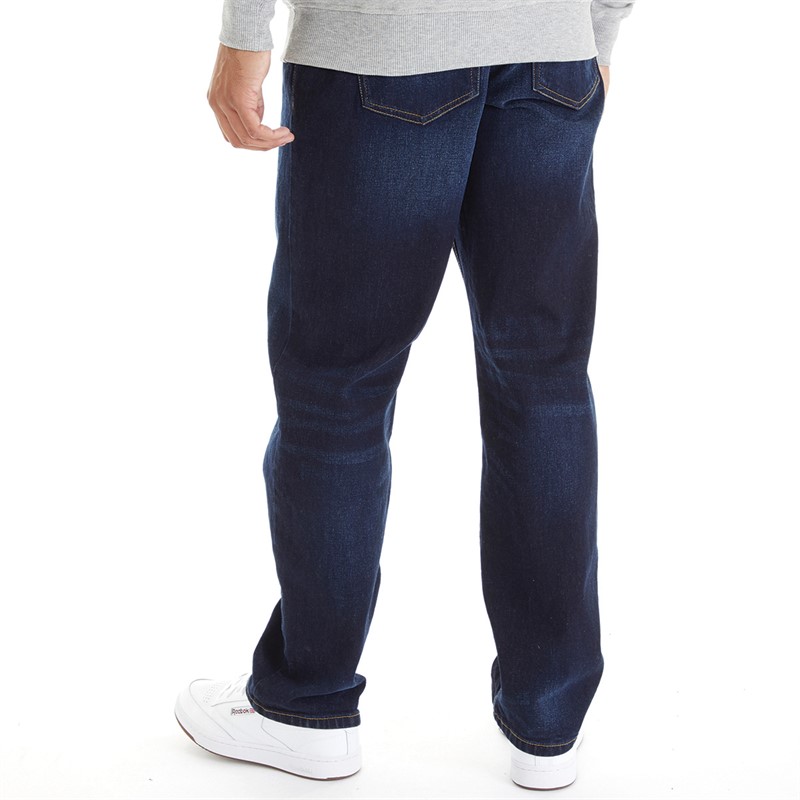 Duck and Cover Jean Homme Rushawn Coupe Décontractée Denim Foncé