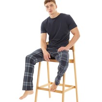 Duck and Cover Mens Callister Loungewear Set Navy