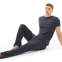 Duck and Cover Mens Gasper Loungewear Set Navy