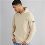 Duck and Cover Mens Hannings Hoodie Stone