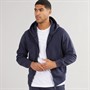 Duck and Cover Mens Chemtars Full Zip Hoodie Navy