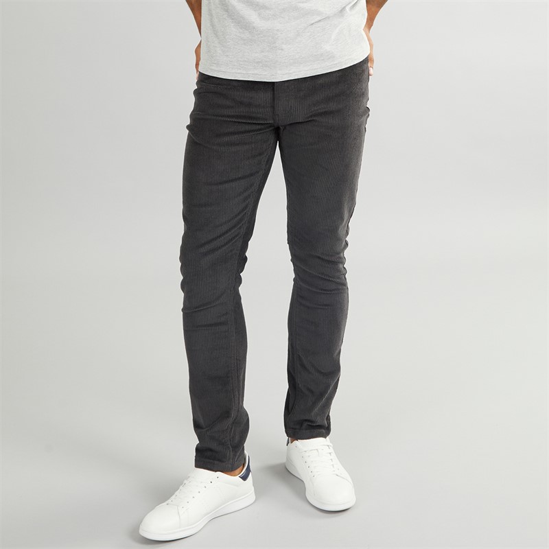 Duck and Cover Mens Cordsome Trousers Anthracite - Size 32/34