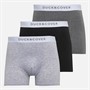 Duck and Cover Mens Sagnet Three Pack Boxer Shorts Pack B Assorted