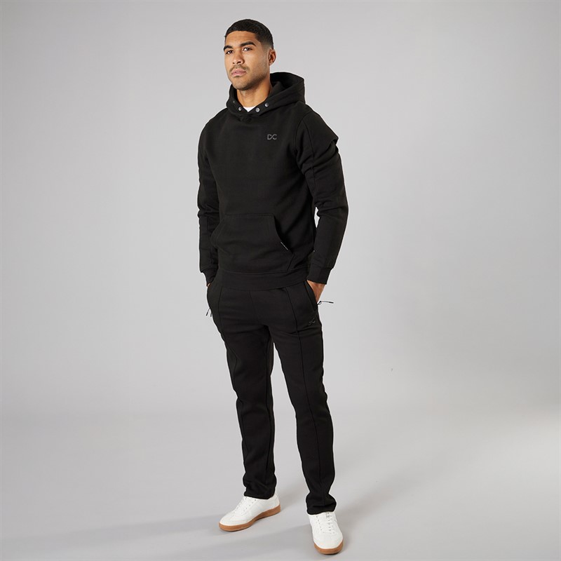 Duck and Cover Mens Chattamere Hoodie Black