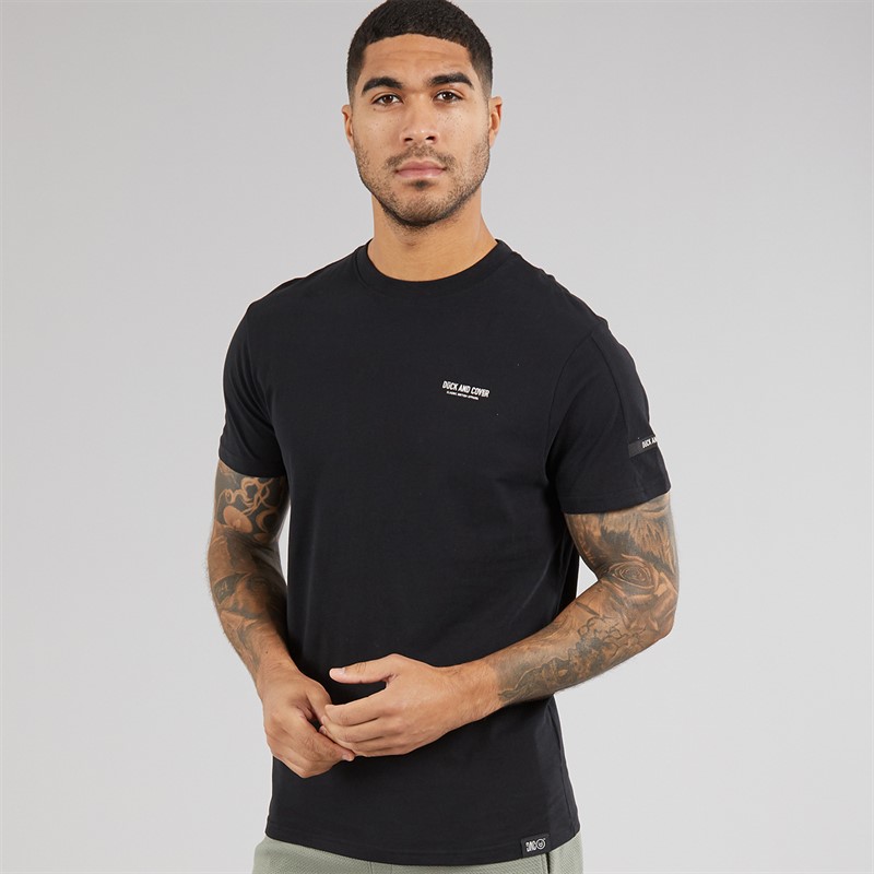 Duck and Cover Mens Landway T-Shirt Black