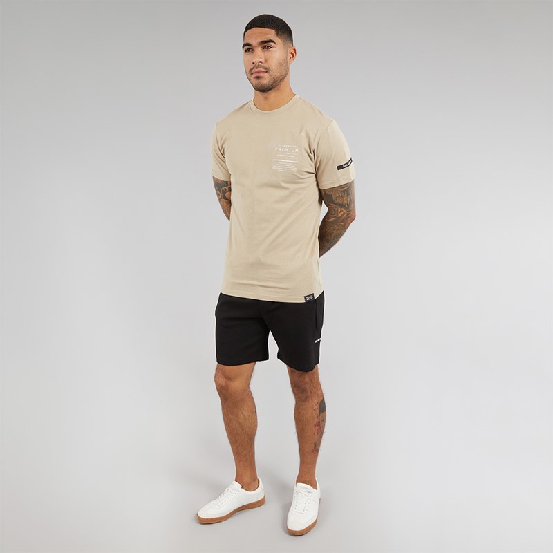 Duck and Cover Mens Topfield Shorts Black