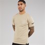 Duck and Cover Mens Rayland T-Shirt Stone