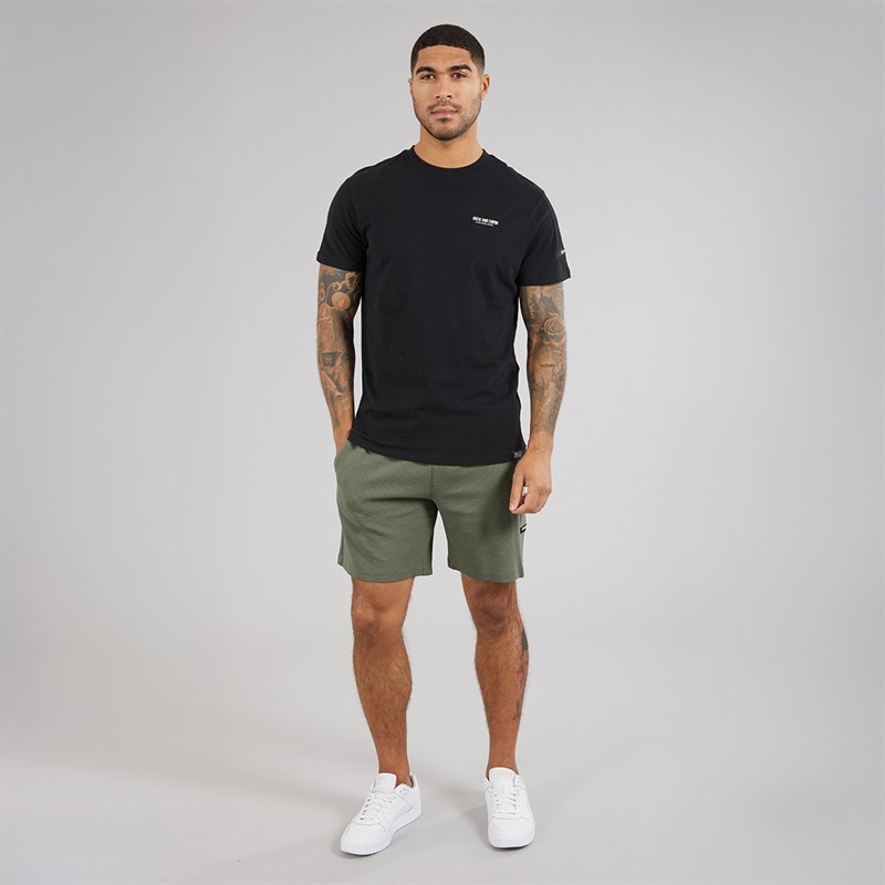 Duck and Cover Mens Topfield Shorts Olive