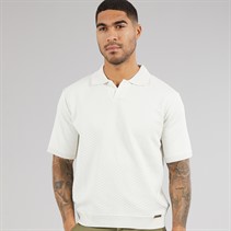 Duck and Cover Mens Morwin Polo Shirt Light Stone Lt Stone