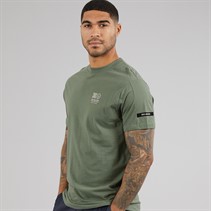 Duck and Cover Mens Lynnfold T-Shirt Olive