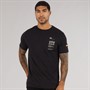 Duck and Cover Mens Cramptone T-Shirt Black