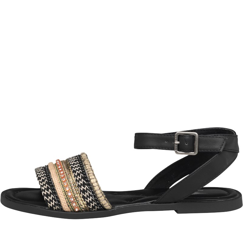 Dog Sandals Womens Black Arena Rocket AR345Lj