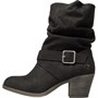 Rocket Dog Womens Shelly Heeled Boots Black