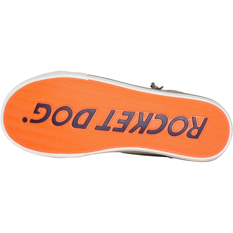 Rocket Dog Womens Jazziin Hi Ronan Tie Dye Pumps Olive