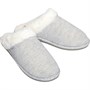 Rocket Dog Womens Rosie Skirball Jersey Slippers Light Grey