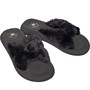 Rocket Dog Womens Slade Winette Fur Slippers Black