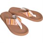 Rocket Dog Dame Adios Sidell Stripe Klip-klapper Flerfarvet