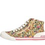 Rocket Dog Womens Jazzin Hi Simms Floral Pumps Natural