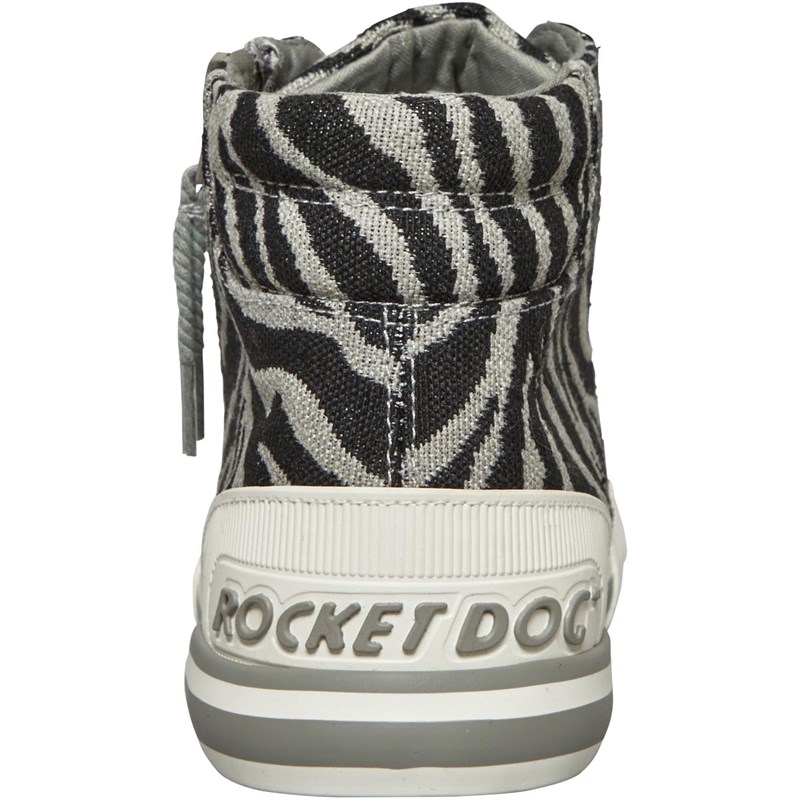 Buy Rocket Dog Womens Jazzin Hi Canvas Pumps Grey