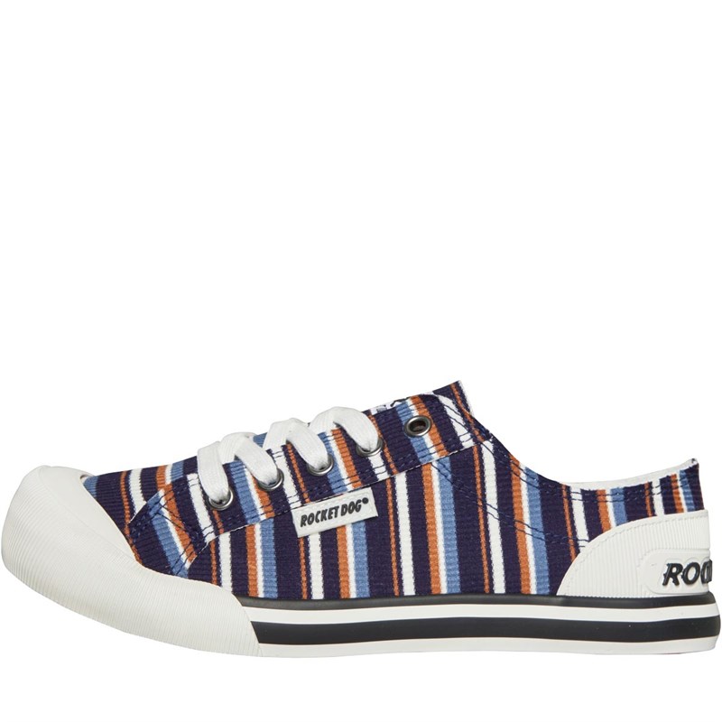 Rocket Dog Womens Jazzin Canvas Pumps Black Multi