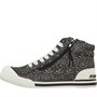 Rocket Dog Womens Jazzin Hi Canvas Pumps Shawnee Eyelet Black