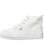 Rocket Dog Womens Vela Hi-Top Canvas Pumps 12A Canvas White