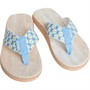 Rocket Dog Womens Adios Flip Flops Palatka Floral Light Blue