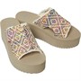Rocket Dog Womens Honalo Chunky Sandals Goshen Rainbow Multi