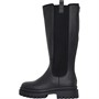 Rocket Dog Womens Drea Chunky Knee High Chelsea Boots Black