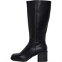 Rocket Dog Womens Stanley Heeled Knee High Boots Black