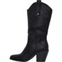 Rocket Dog Womens Feria Heeled Knee High Cowboy Boots Black