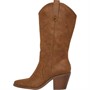 Rocket Dog Womens Feria Heeled Knee High Cowboy Boots Walnut
