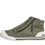 Rocket Dog Womens Jazzin Hi Canvas Shoes Olive