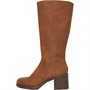Rocket Dog Womens Stanley Heeled Knee High Boots Cognac