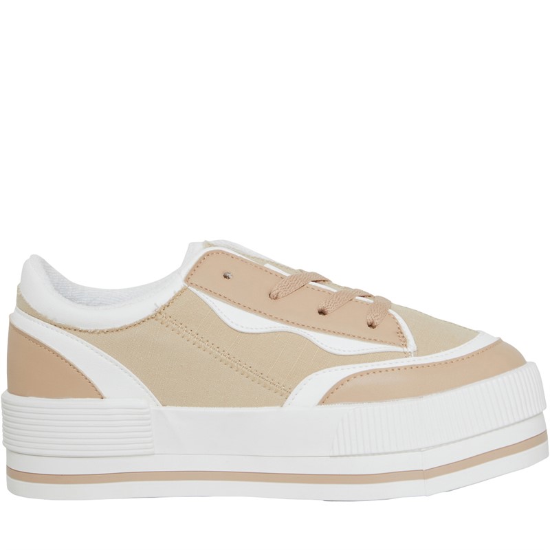 Rocket Dog Womens Wink Trainers Camel Combo