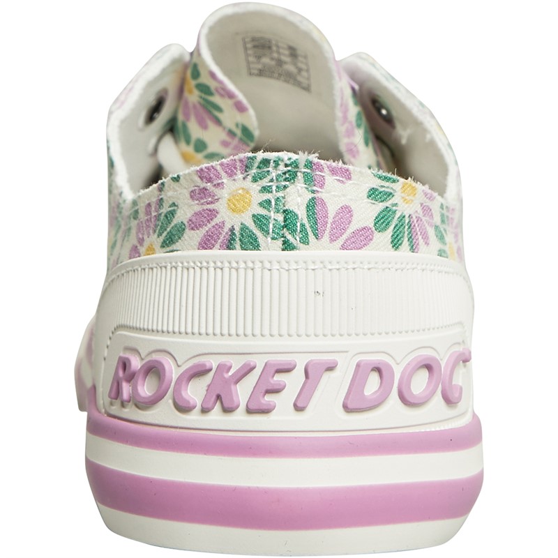 Rocket Dog Womens Jazzin Canvas Pumps White Multi